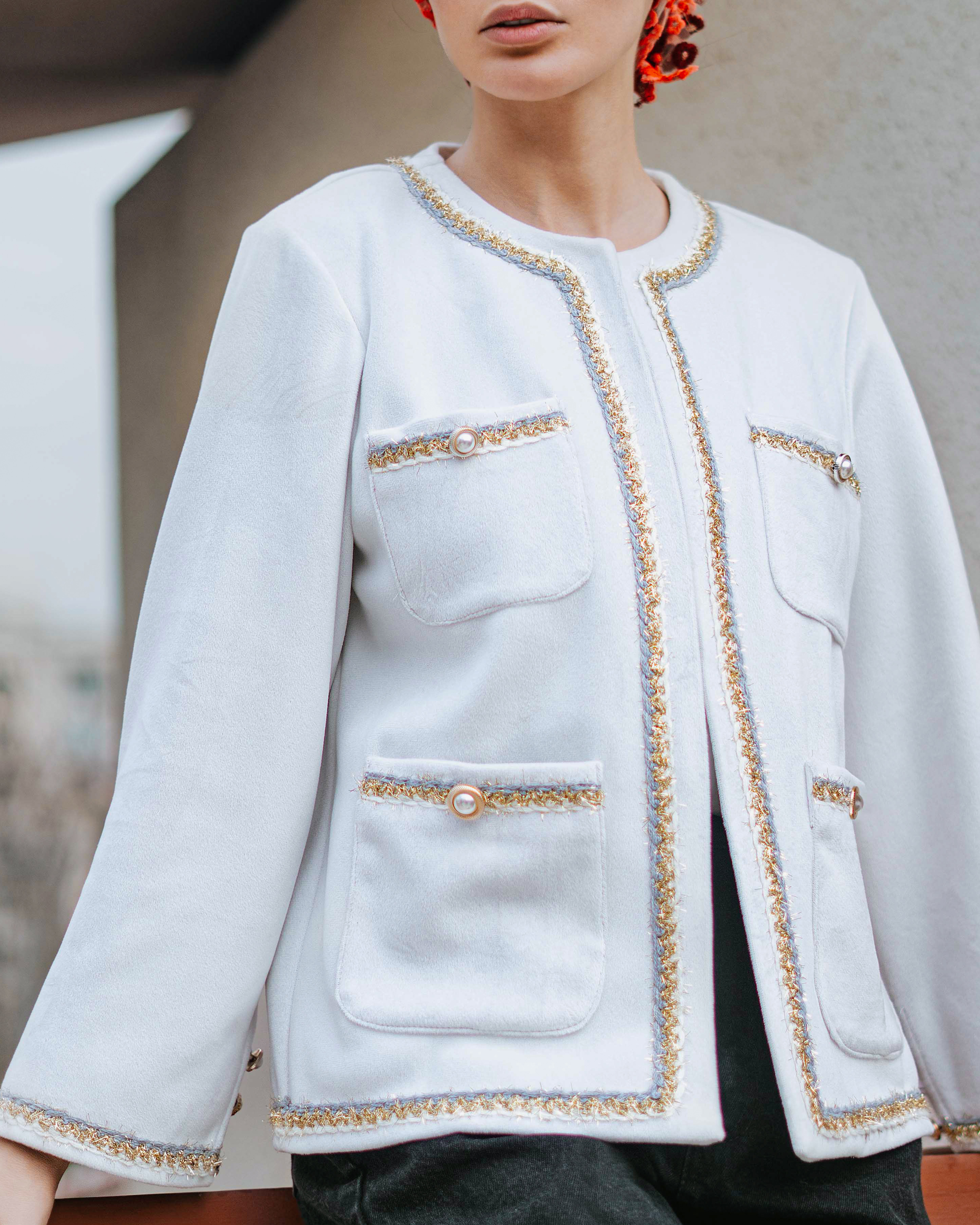 MSD133 - WHITE- COAT