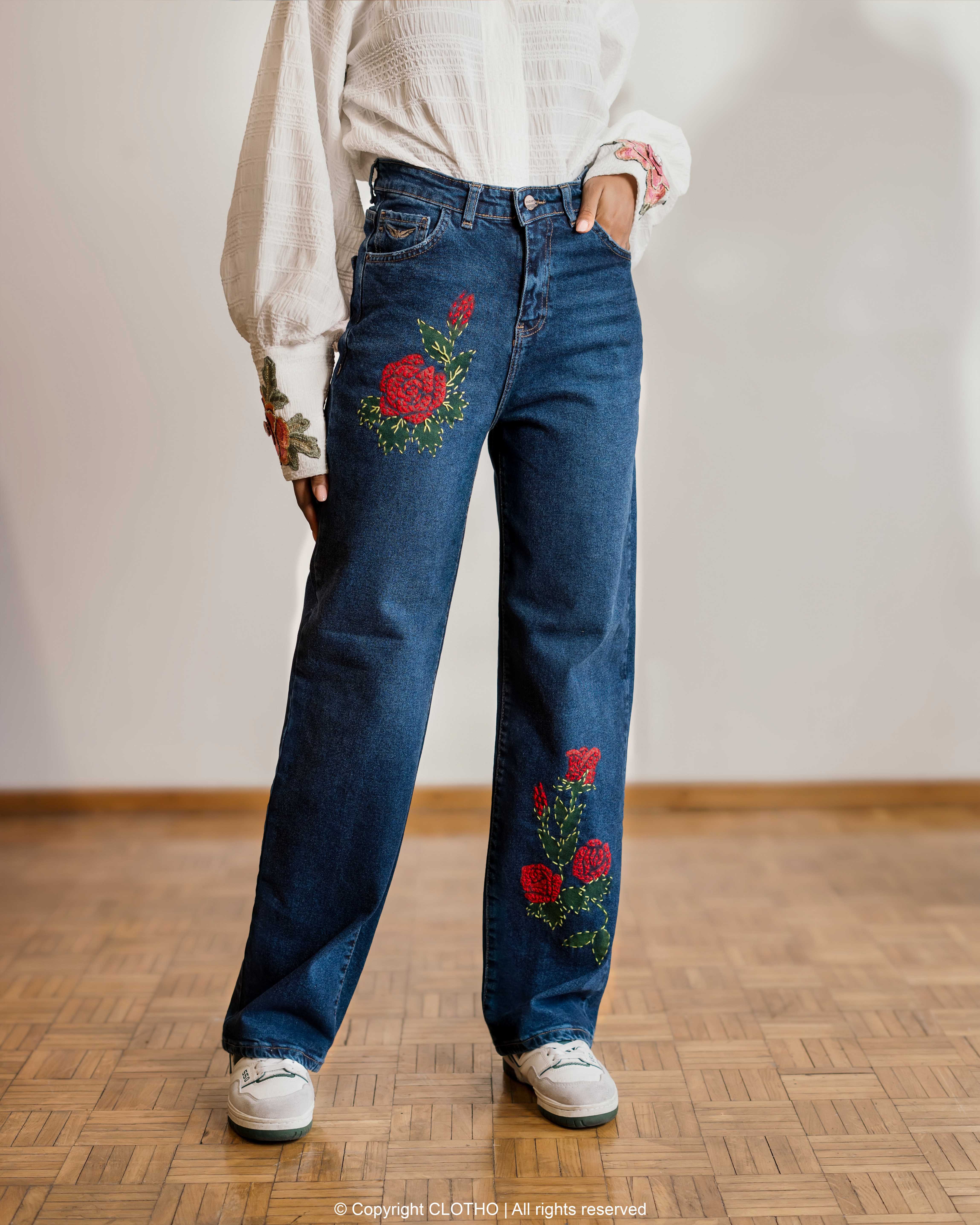 NILI Denim Trouser