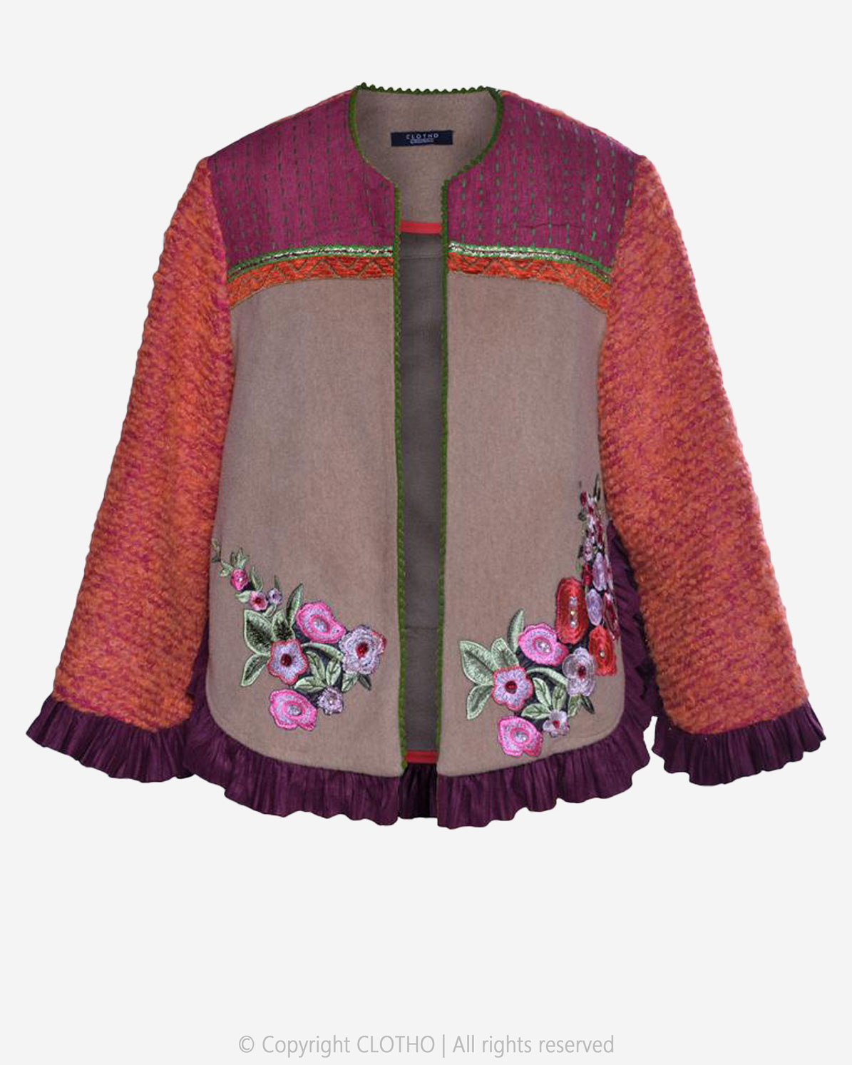 NAARENJESTAN - M - 36-40 - ORANGE - COAT