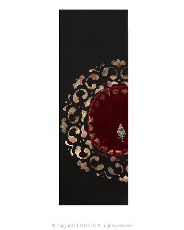 شال زنانه مدل SH 147 BLACK