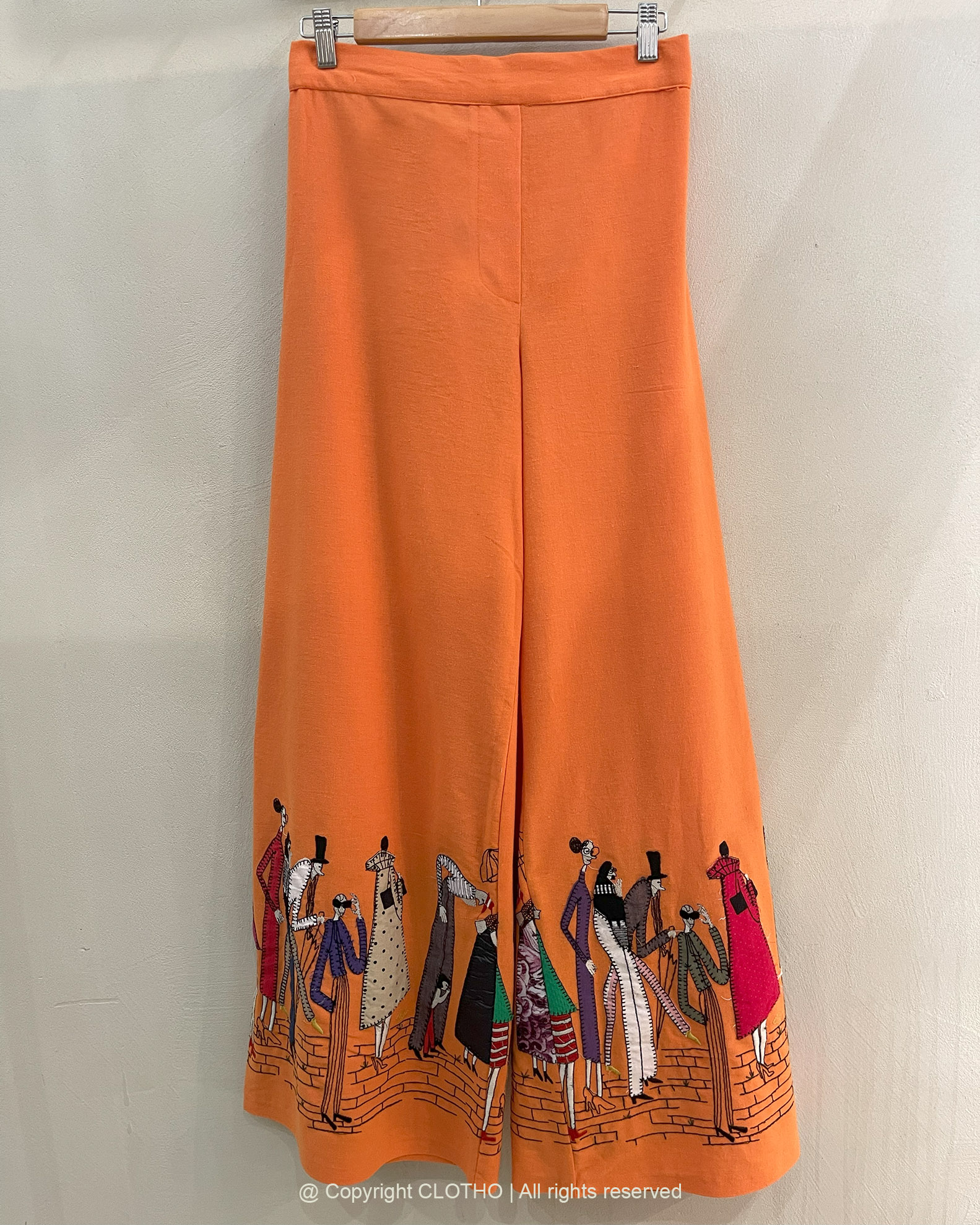 LES GARS TROUSER - 36-40 - ORANGE - TR