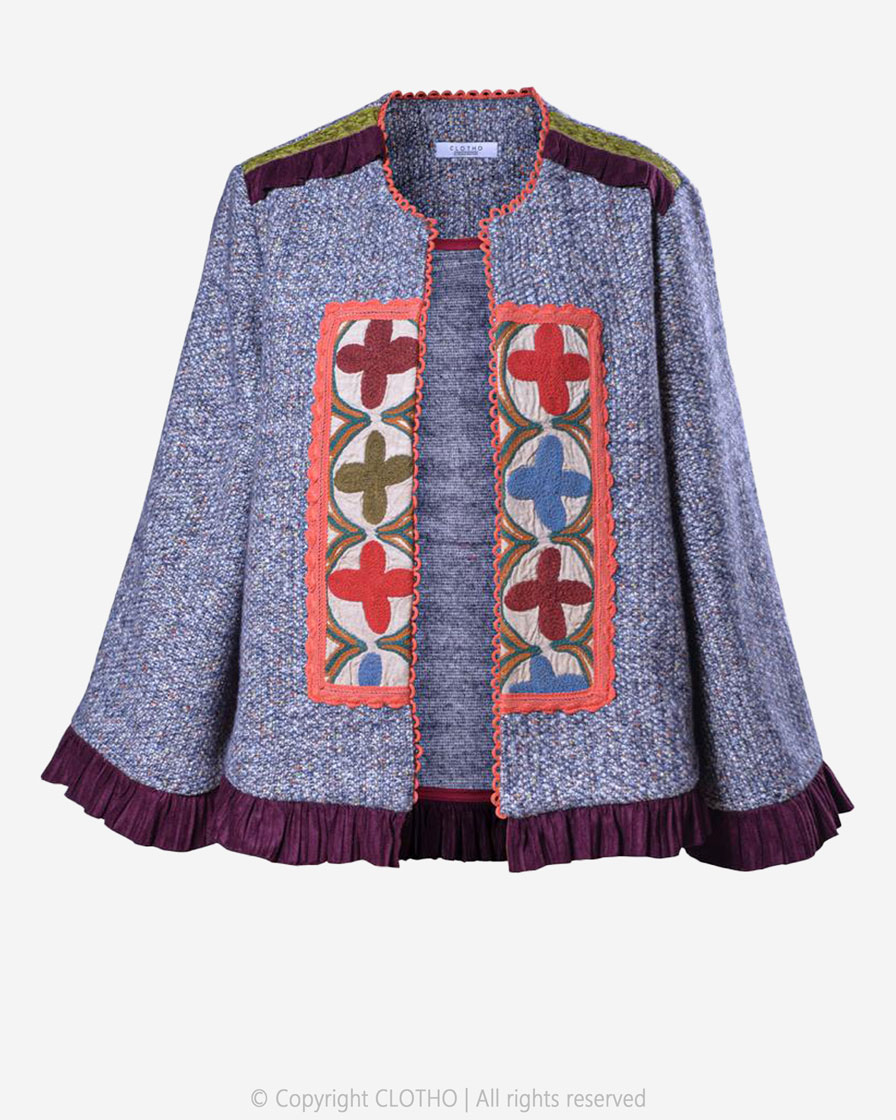 NAARENJESTAN - PE - 3640 - MULTICOLOR - COAT