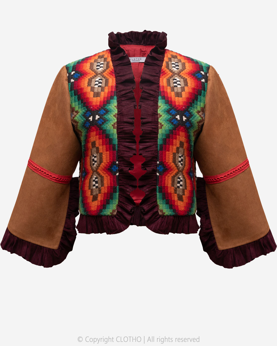 NAARENJESTAN - YEK - E - 36-40 - MULTICOLOR - COAT