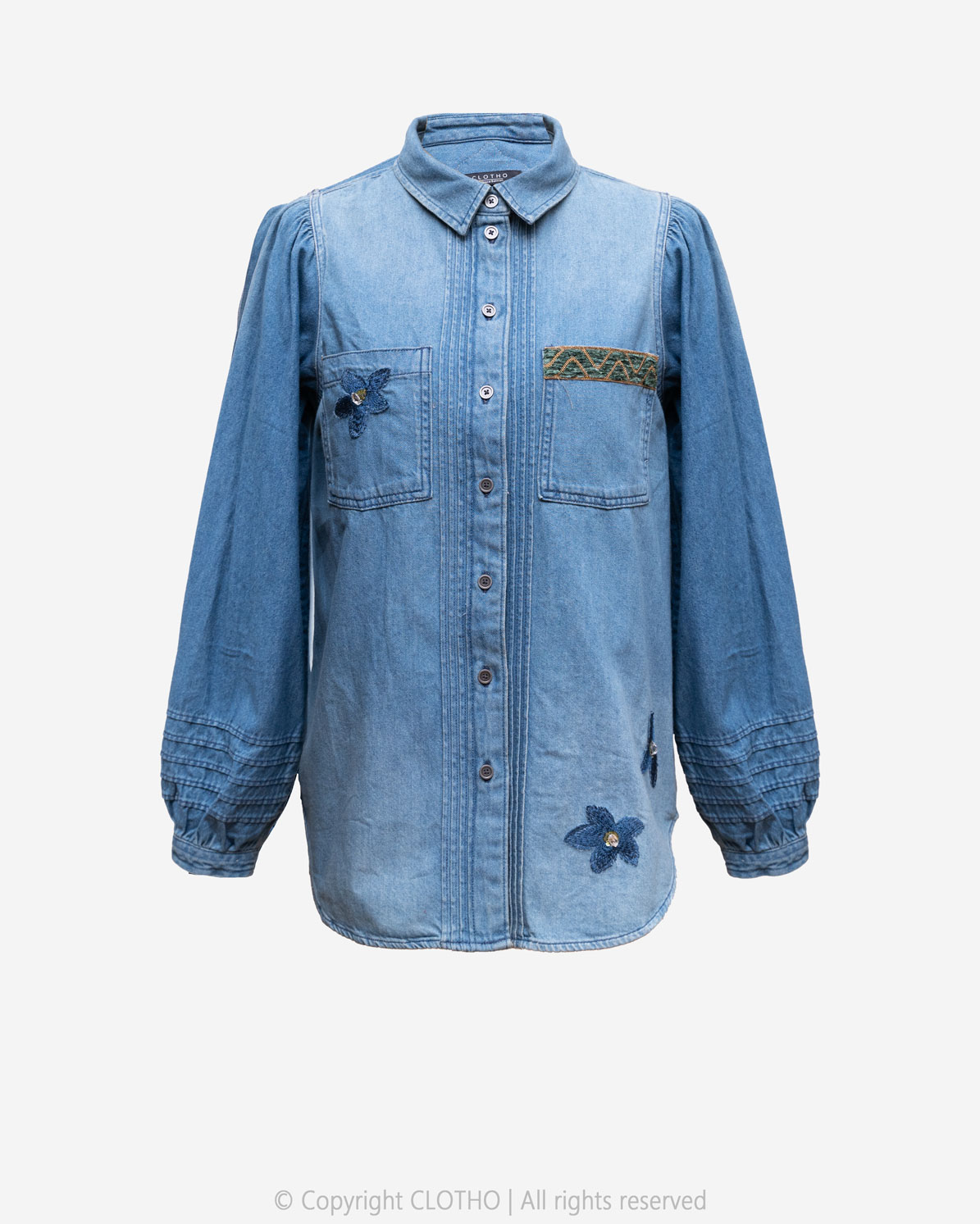 JEANO - 36 - BLUE - SHIRT