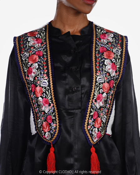 SHERAAZ VEST R - MULTICOLOR