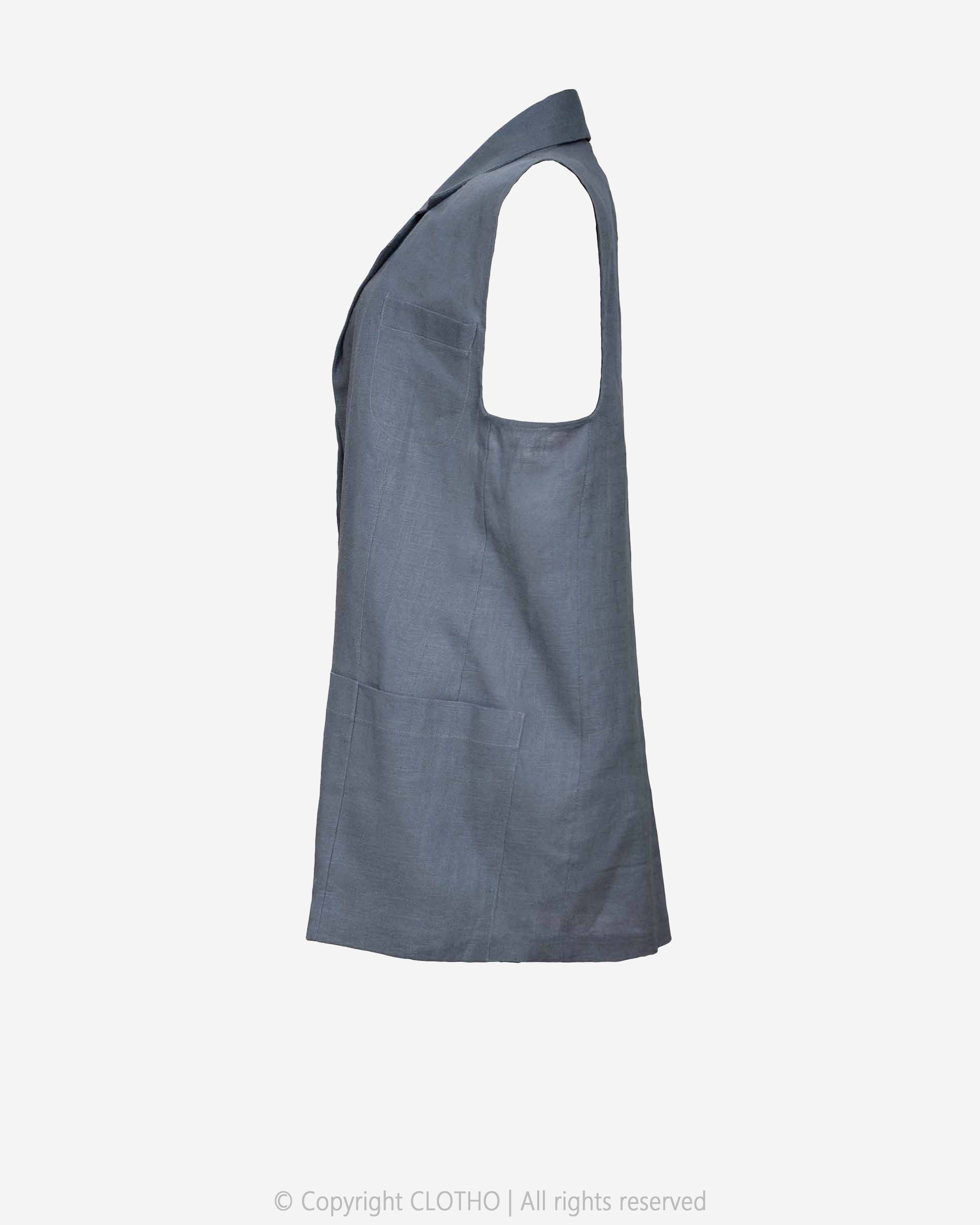 BETTI VEST - GREY