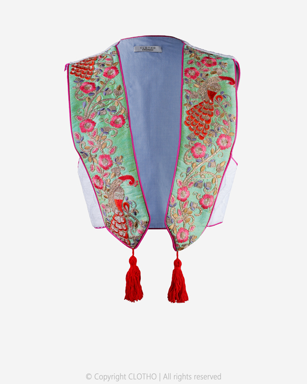 SHERAAZ VEST - MULTICOLOR