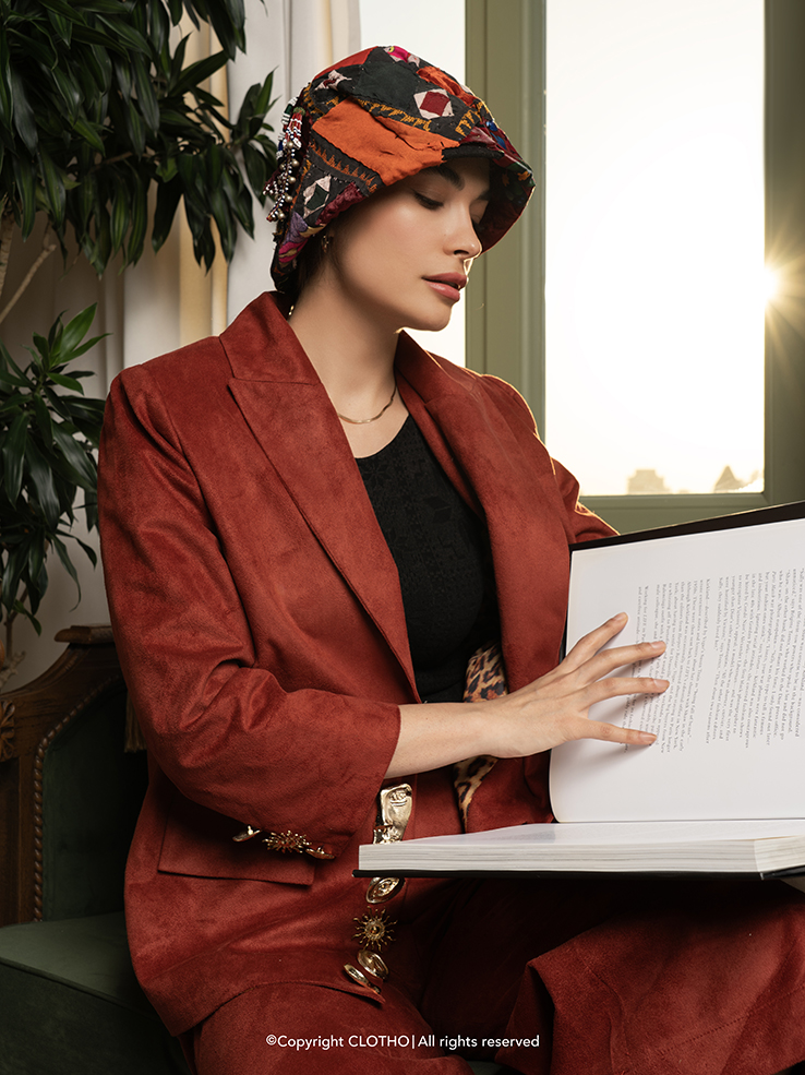 SIVAAN GOLD BUTTON کت زنانه