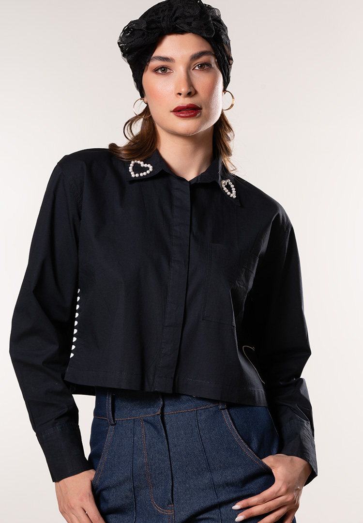 شوميز زنانه ى ريو ( BLK )