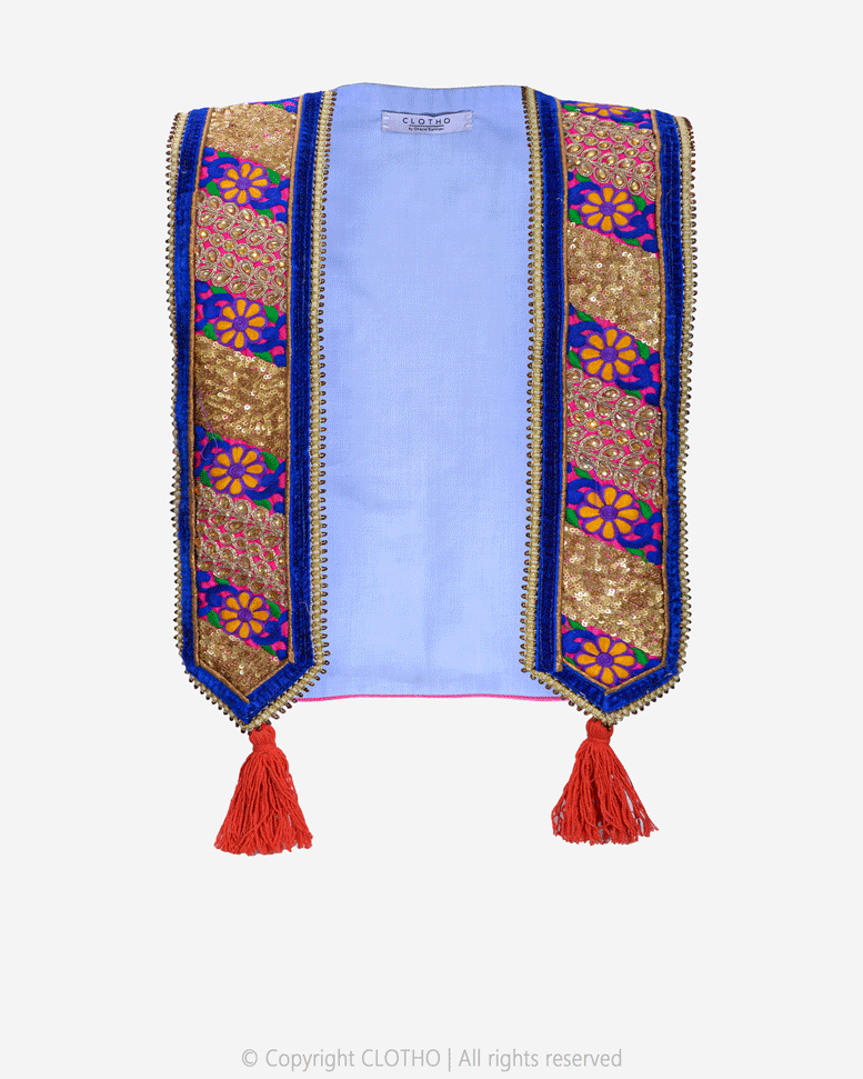 SHERAAZ VEST A - MULTICOLOR