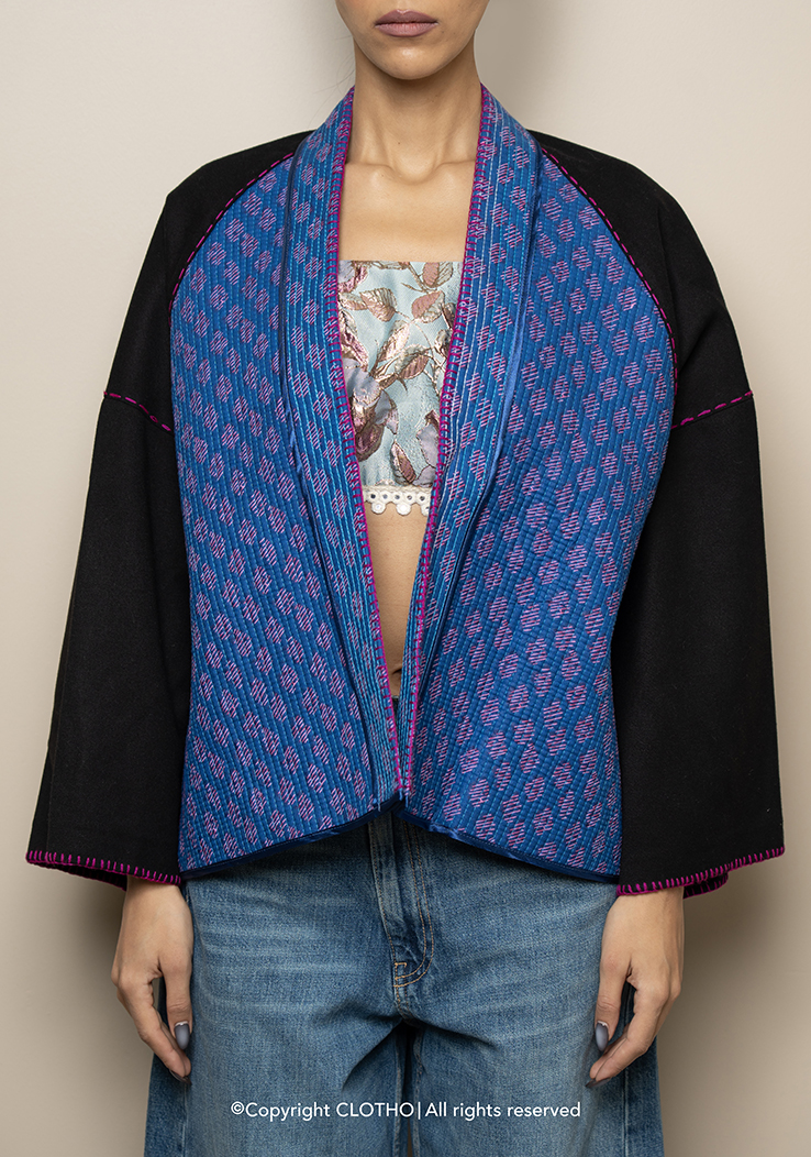 FLORE COTONE DEEP BLUE