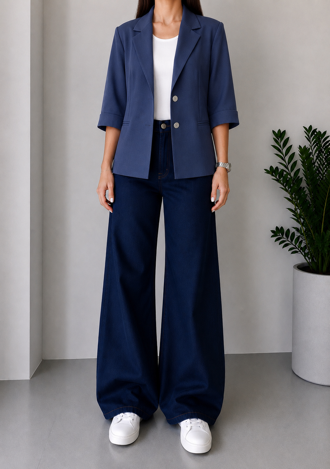 کت تابستانی PERRY - Dark Blue