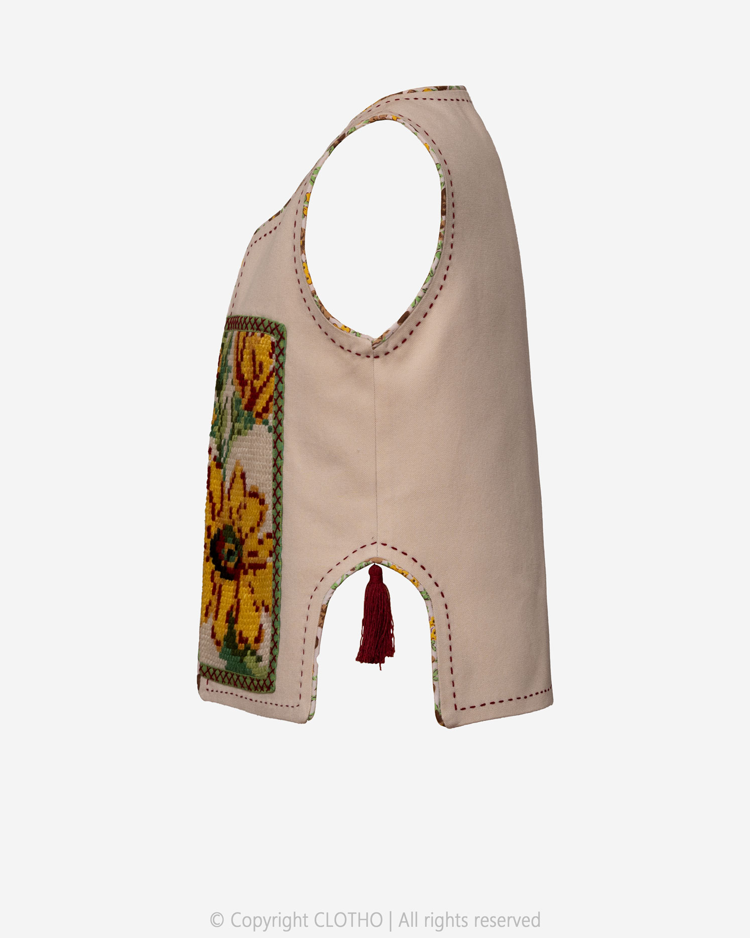 GOLE ROSE (VEST) - (36-40) - MULTI COLOR- VEST - A