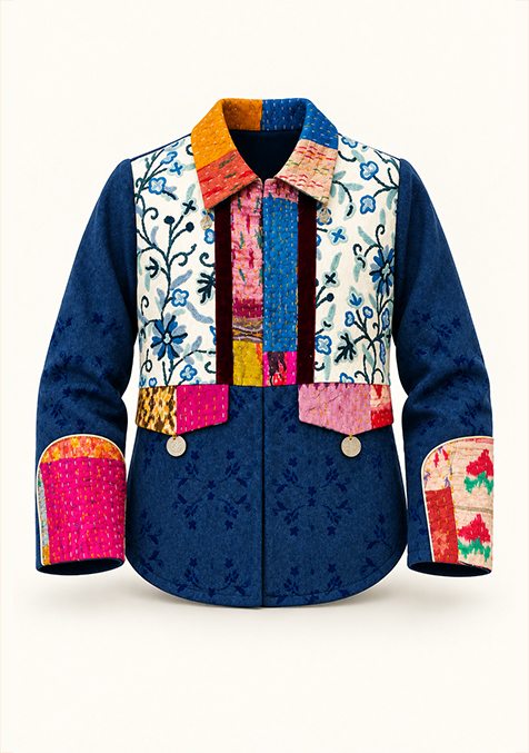 Ren coat - blue