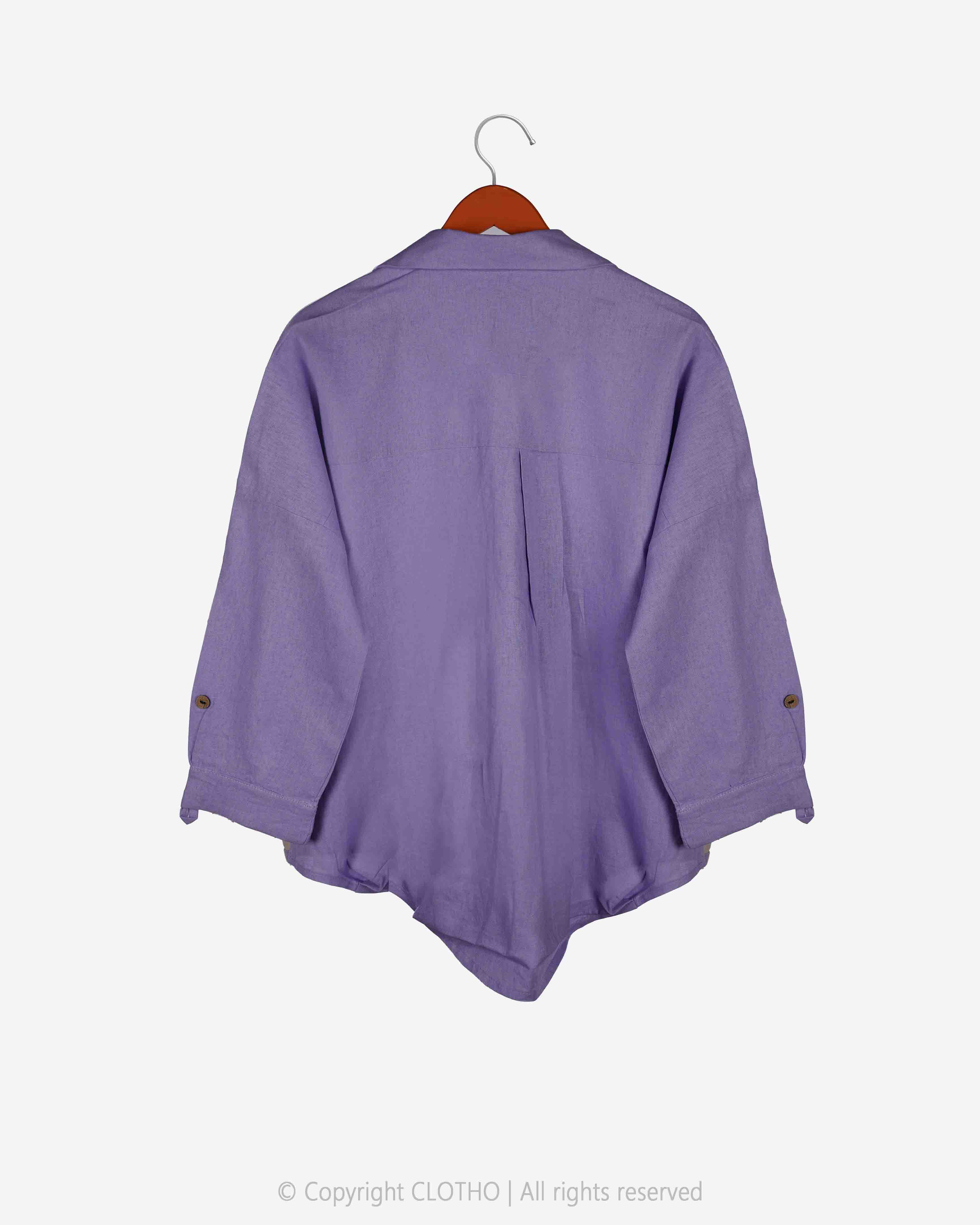 BIRD SHIRT - PURPLE