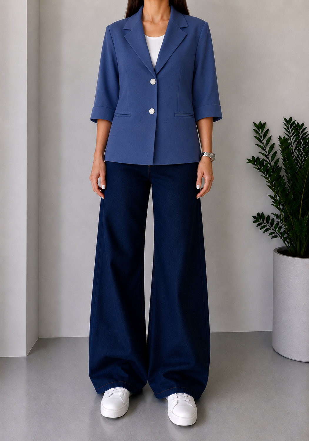 کت تابستانی PERRY - Dark Blue