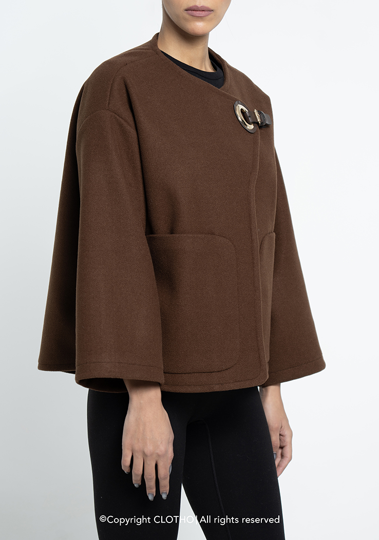 WOOL FEEL SOFT BROWN