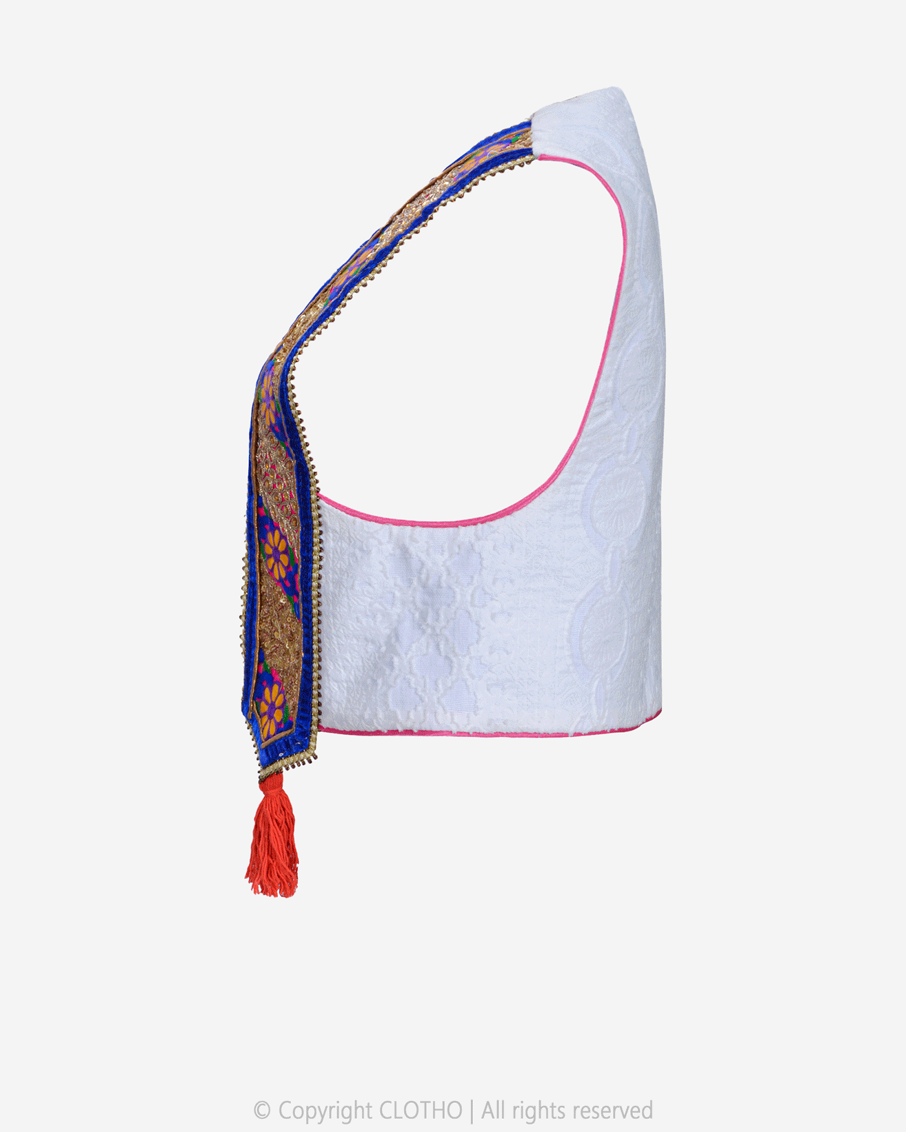 SHERAAZ VEST A - MULTICOLOR