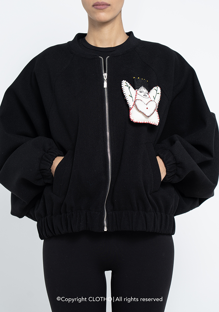 REA BOMBER JCK PLUS BADGE