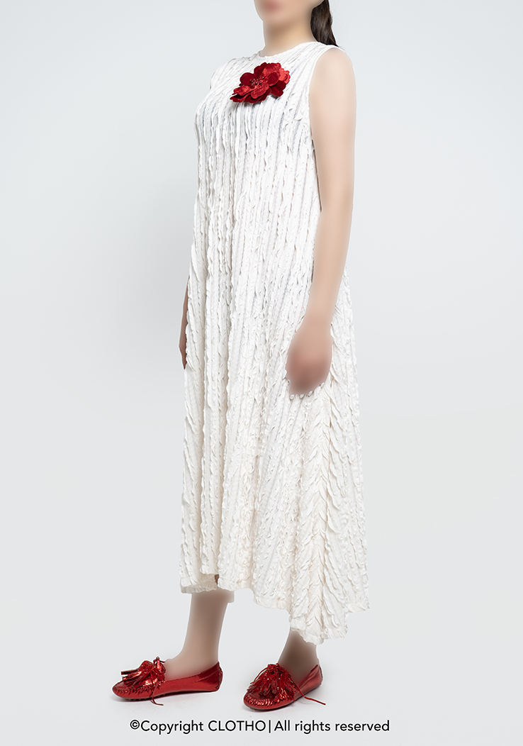 FLOR WIMP BLANCH DRESS