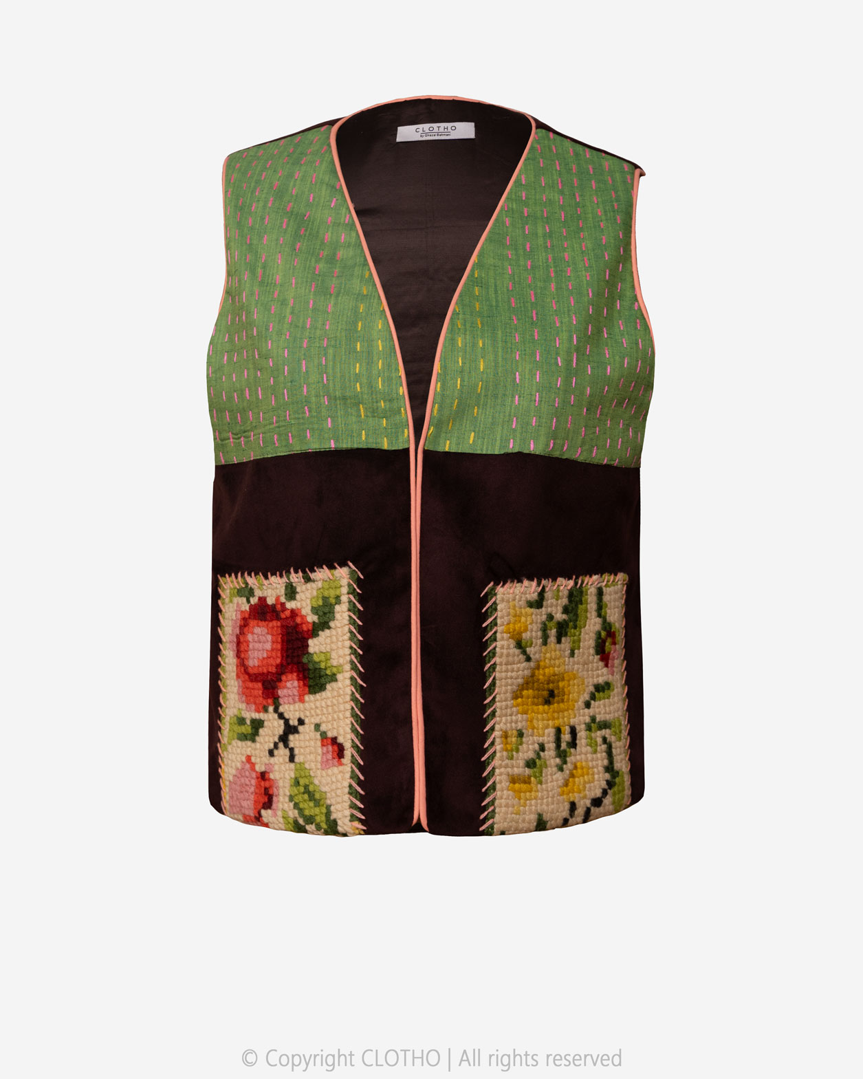 GOLE ROSE (VEST) - (36-40) - MULTI COLOR- VEST - K