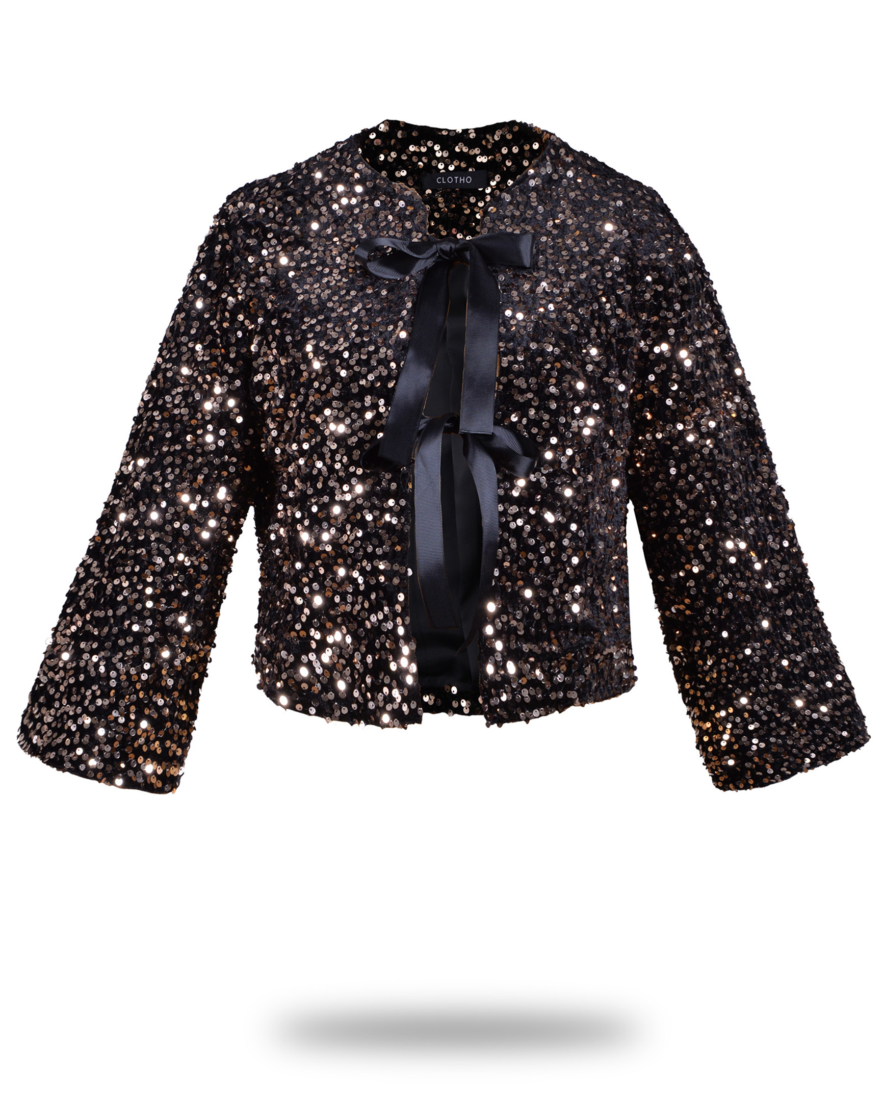 SEQUINS- (36-40)  - ROSE GOLD COAT