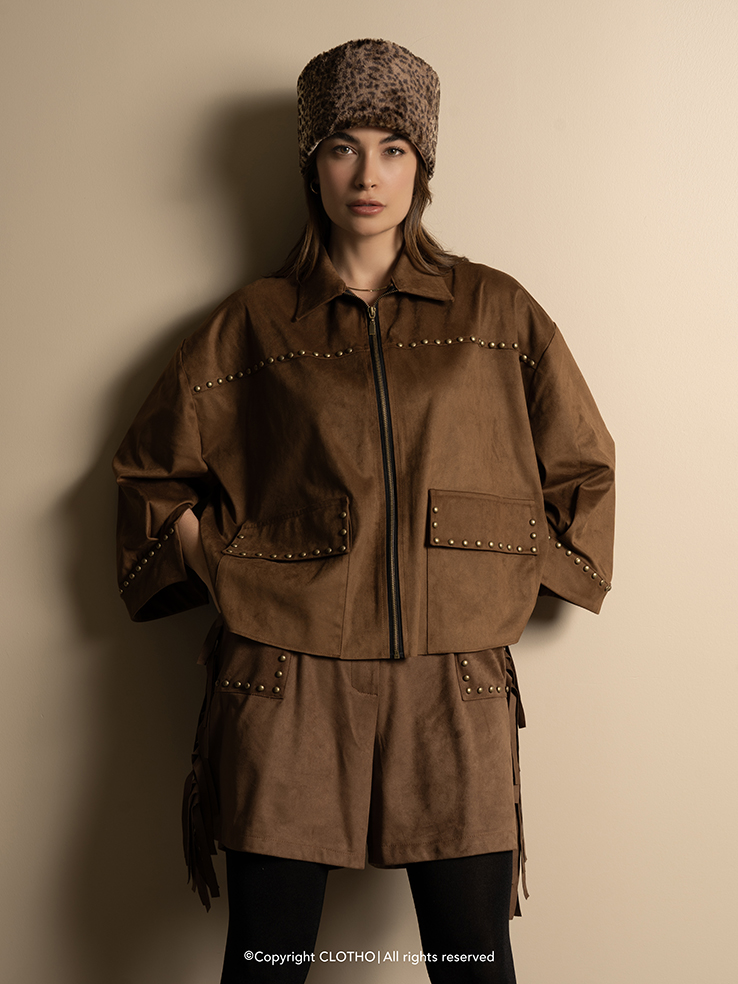 Maya Black Coat