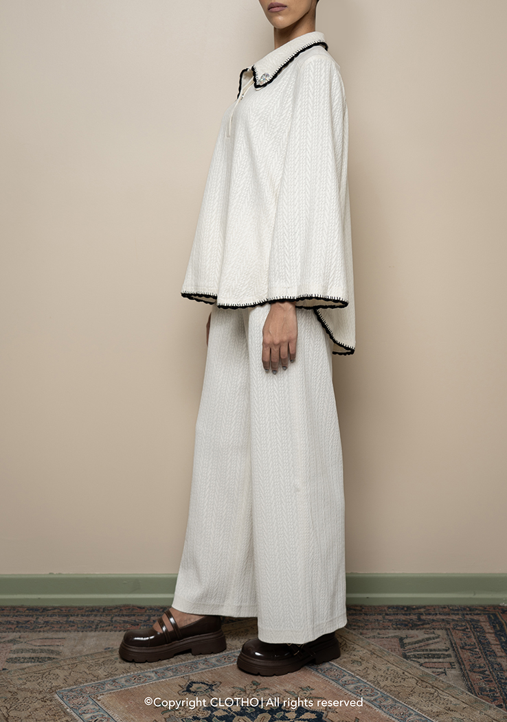 " BLANCH KNIT " SET - TWO PIECE