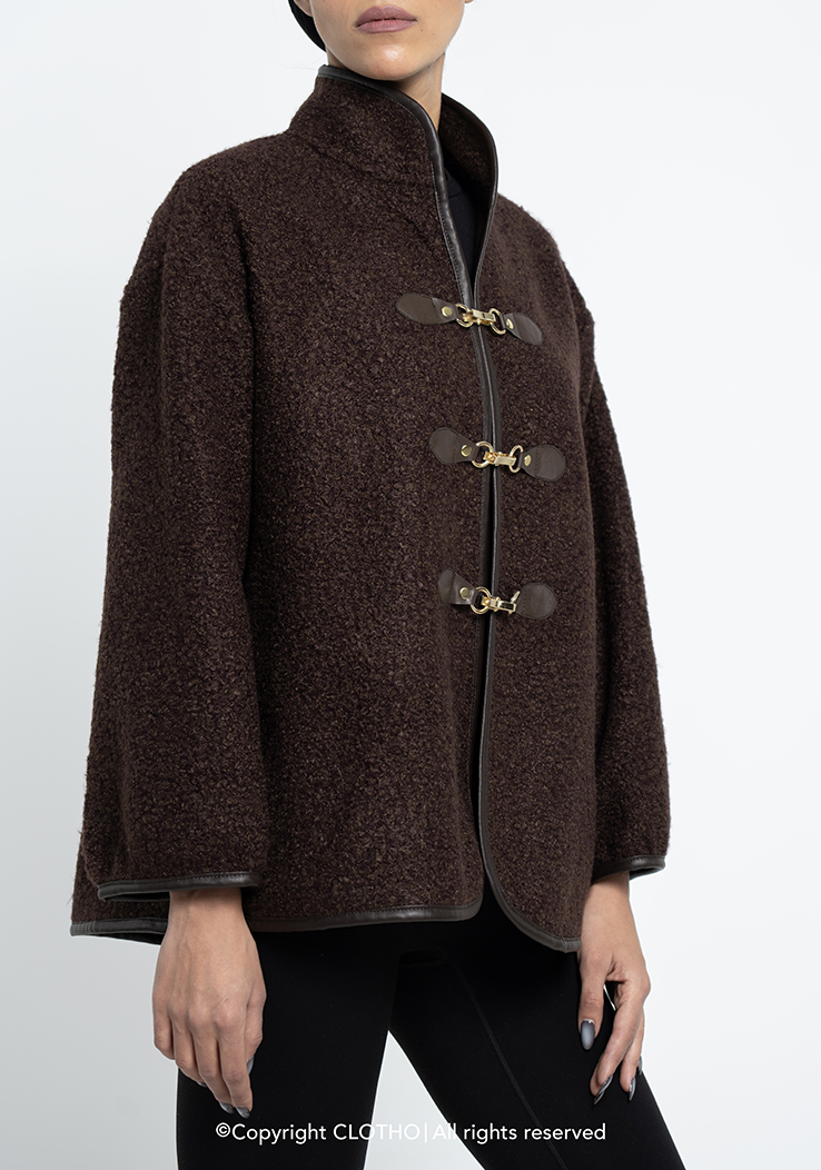 TEDDY BROWN COAT