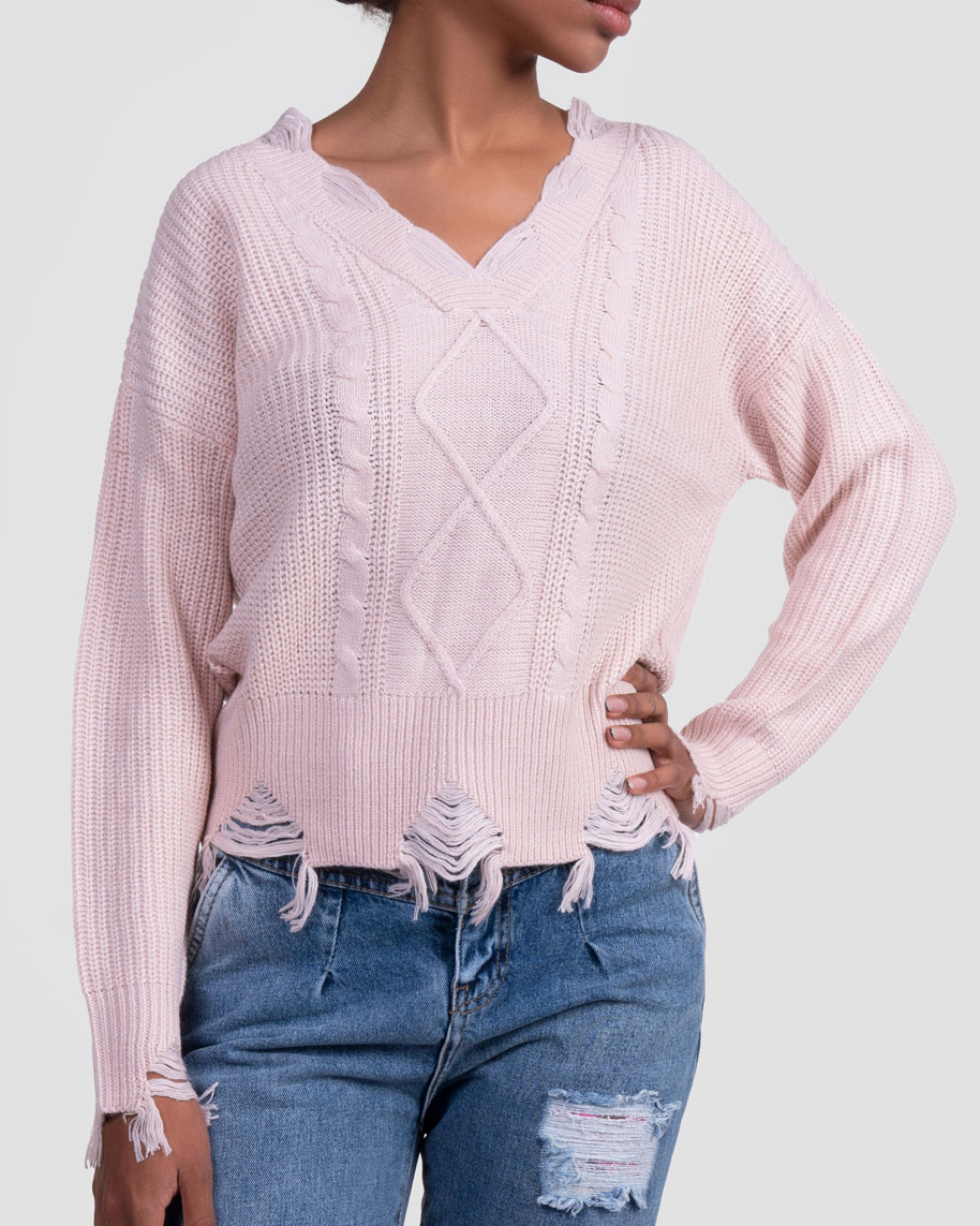 PULLOVER PASTELLO - PINK LIGHT