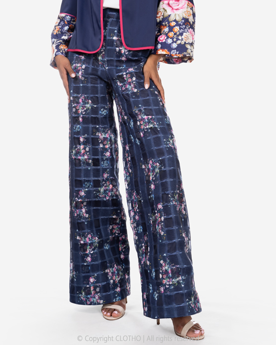 LILIA TROUSER - DARK BLUE