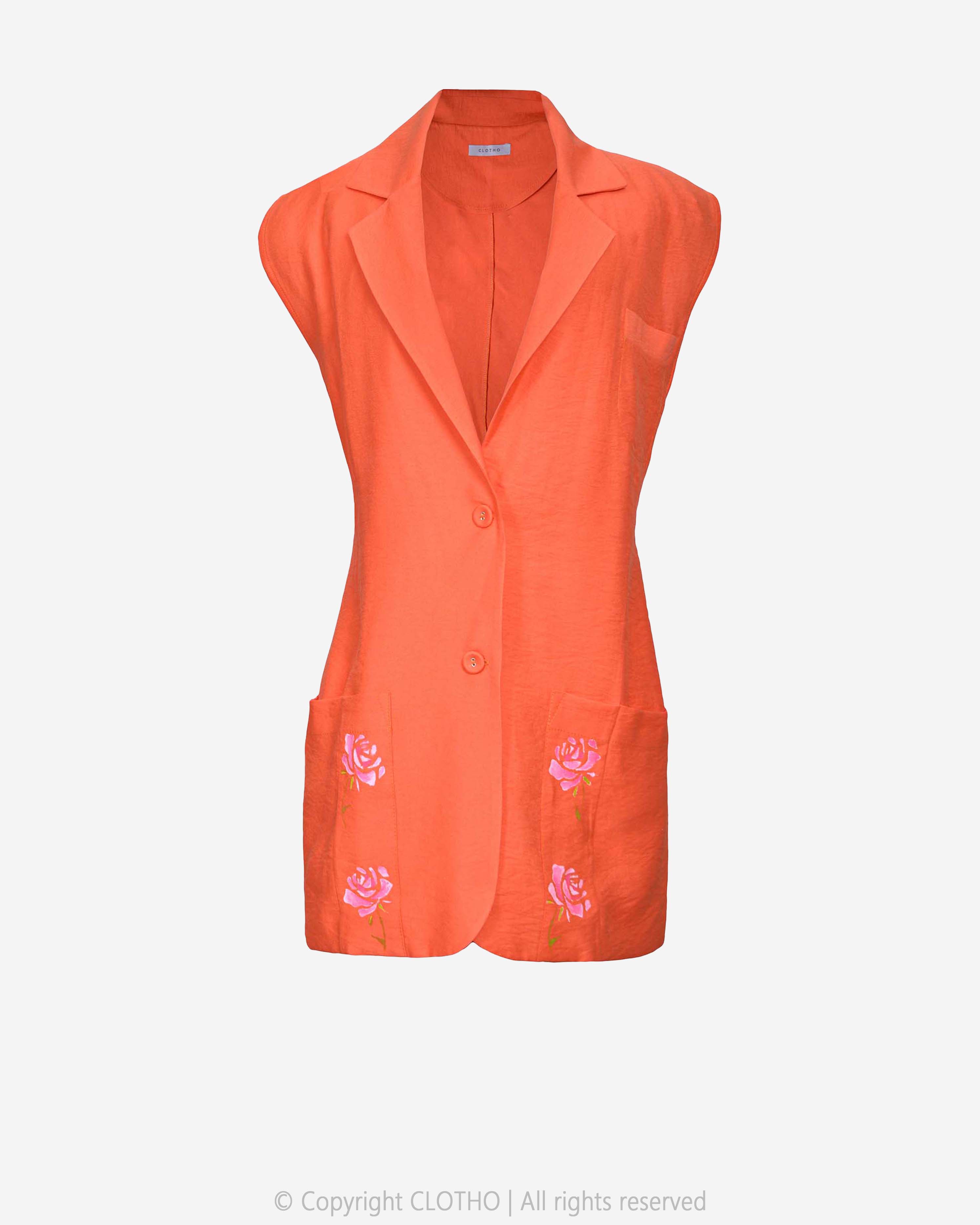 BETTI VEST - ORANGE