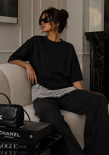 تی‌شرت Lace
