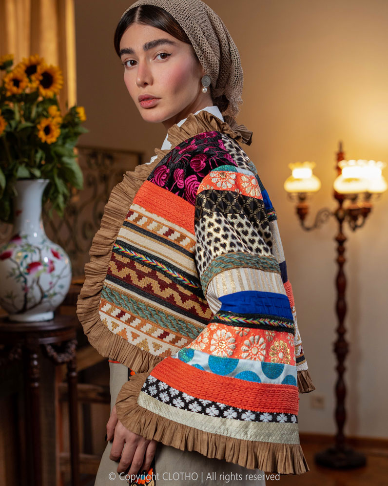 CHEHEL DOOKHT - YEK-B - 36-40 - MULTICOLOR - COAT