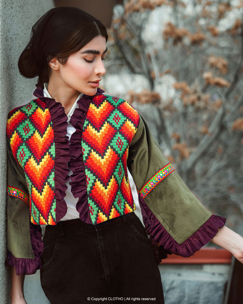 NAARENJESTAN - YEK - F - 36-40 - MULTICOLOR - COAT