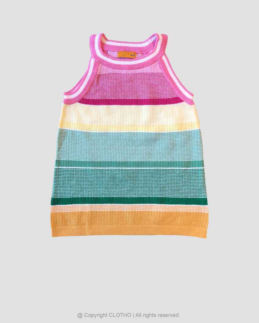 HALTER TOP - MULTICOLOR - KIDS