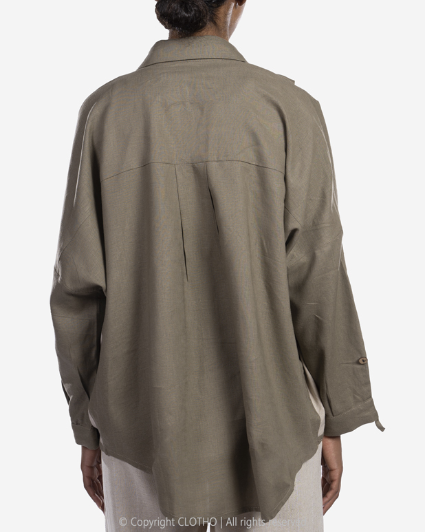 BIRD SHIRT - CEDAR COLOR