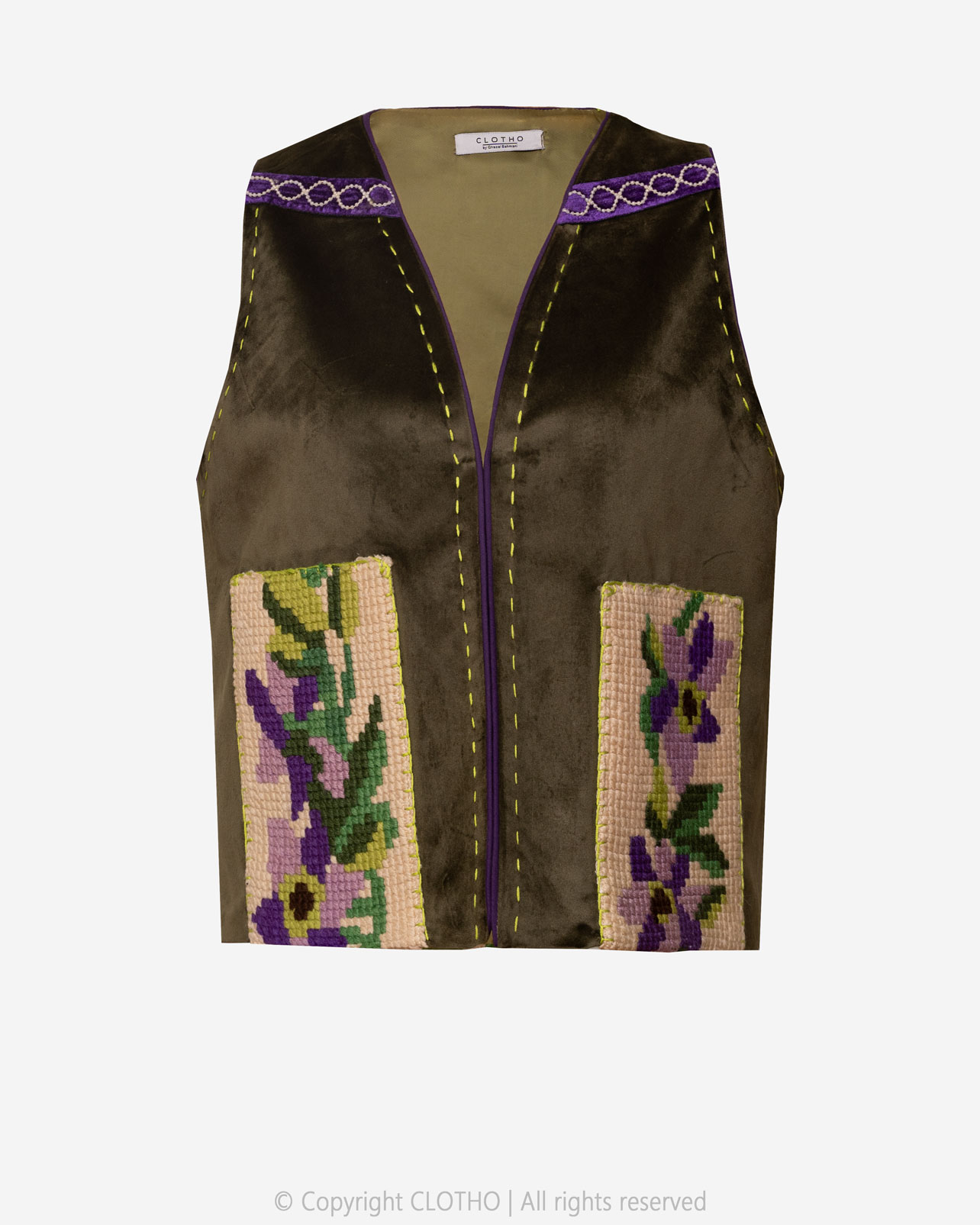 GOLE ROSE (VEST) - (36-40) - MULTI COLOR- VEST - H