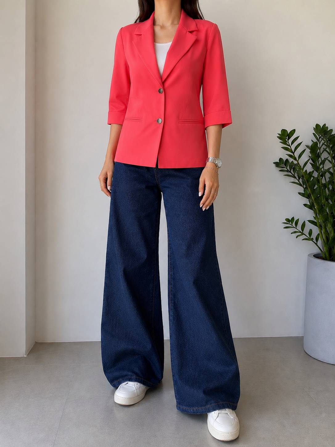 کت تابستانی PERRY - Coral Red