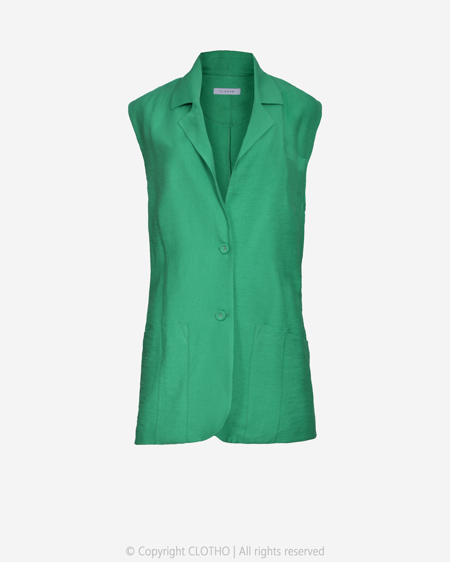 BETTI VEST - GREEN