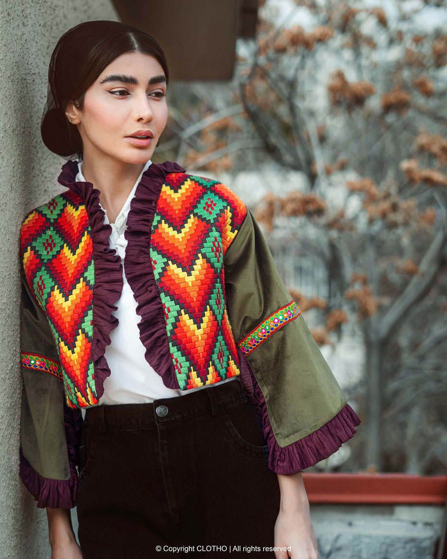 NAARENJESTAN - YEK - F - 36-40 - MULTICOLOR - COAT