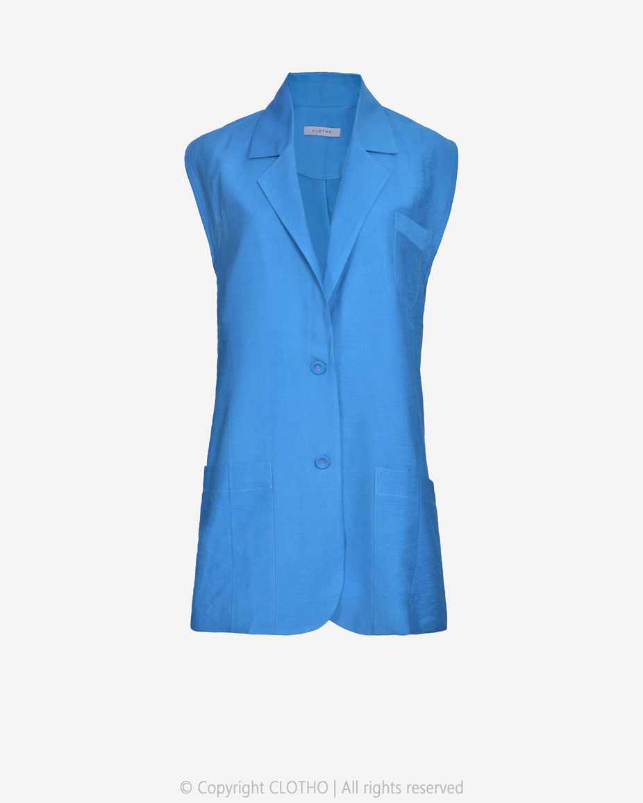 BETTI VEST - BLUE